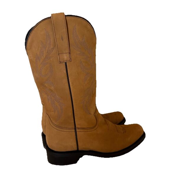 Masterson Boot Co. Cowboy Work Boots, Square Toe, Non Slip Sole NEW SZ 7.5 Women - Picture 5 of 15